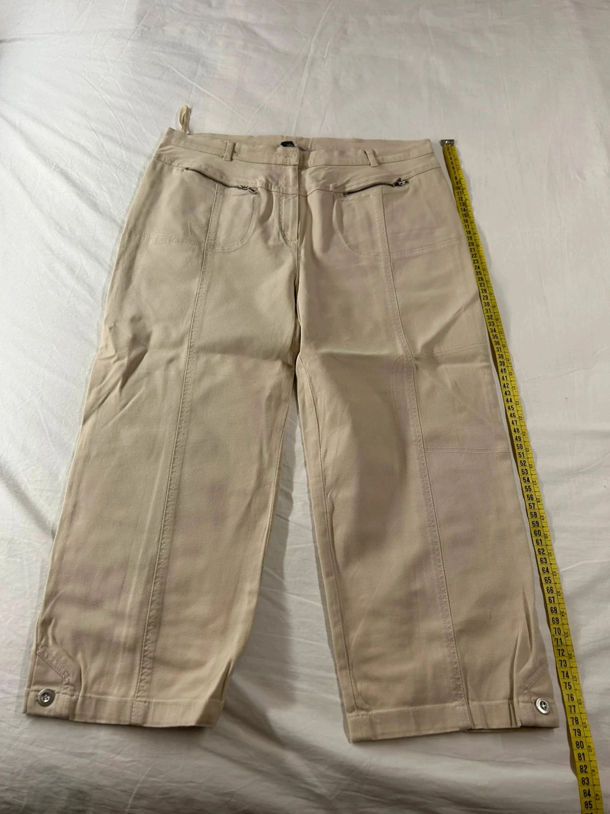 Jean beige crème coupe droite lewinger
